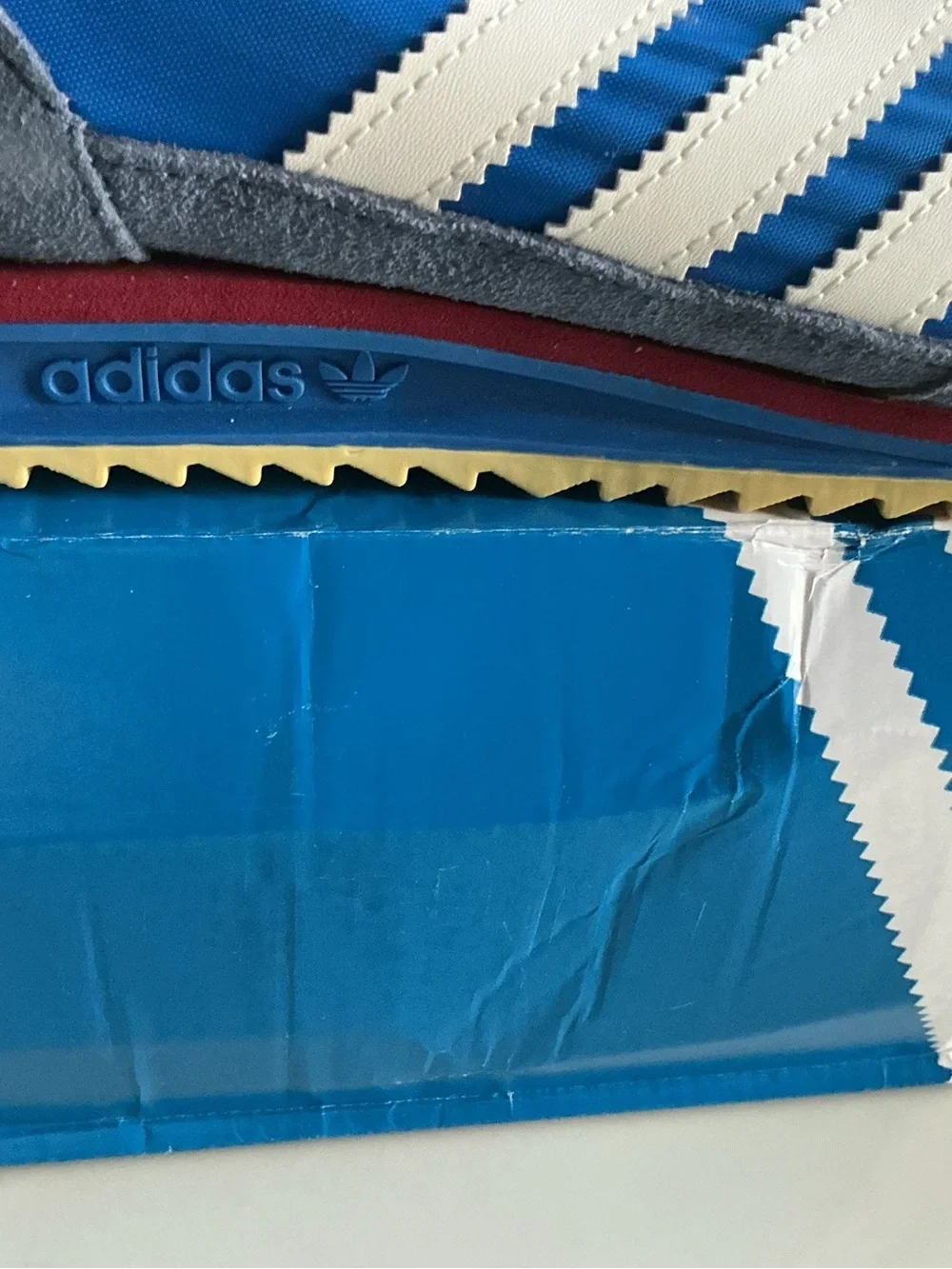 adidas SL72  Blue & White Inspired Sneakers JS0255 brand new in box women’s 9